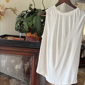 Lululemon Athletica Classic White Tank Top